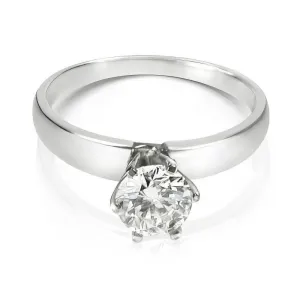 0.35-1.50 CT Round Cut Diamonds - Solitaire Ring