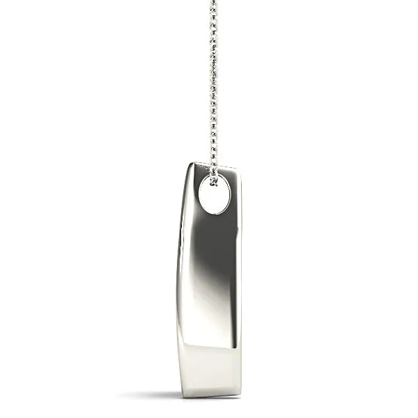 0.45 ctw Round Diamond Three Stone Necklace Pendant