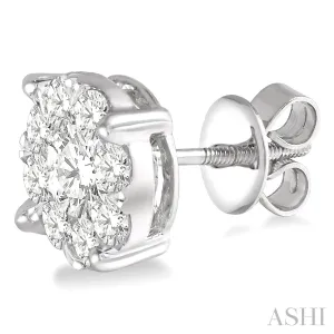 1 ctw Lovebright Essential Diamond Earrings