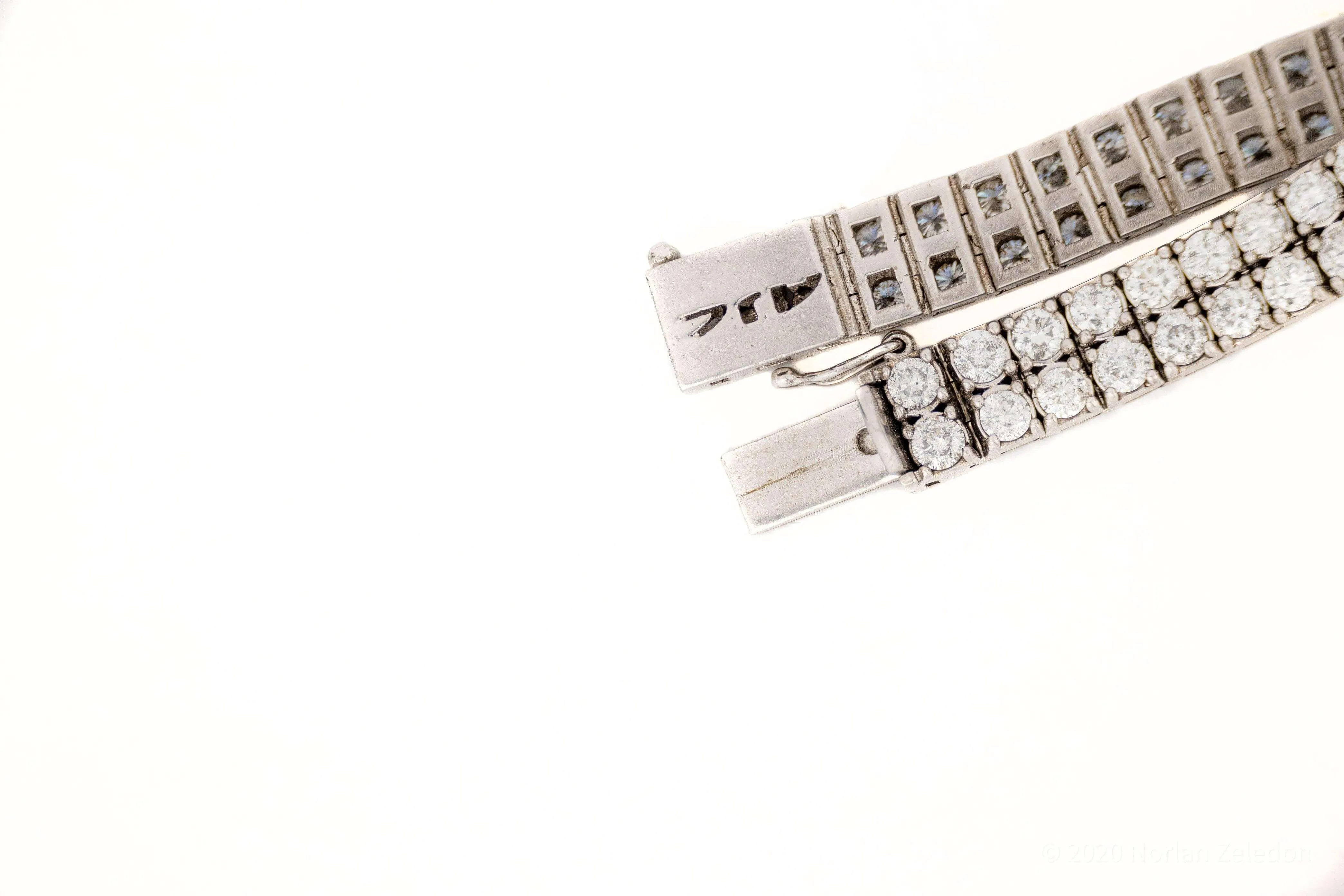 10.2mm Double Tennis Bracelet