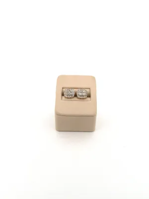10K Yellow Gold Diamond Earring