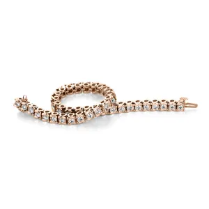 1/2 CTW Natural Diamond 7-inch Tennis Bracelet in 10KT Rose Gold