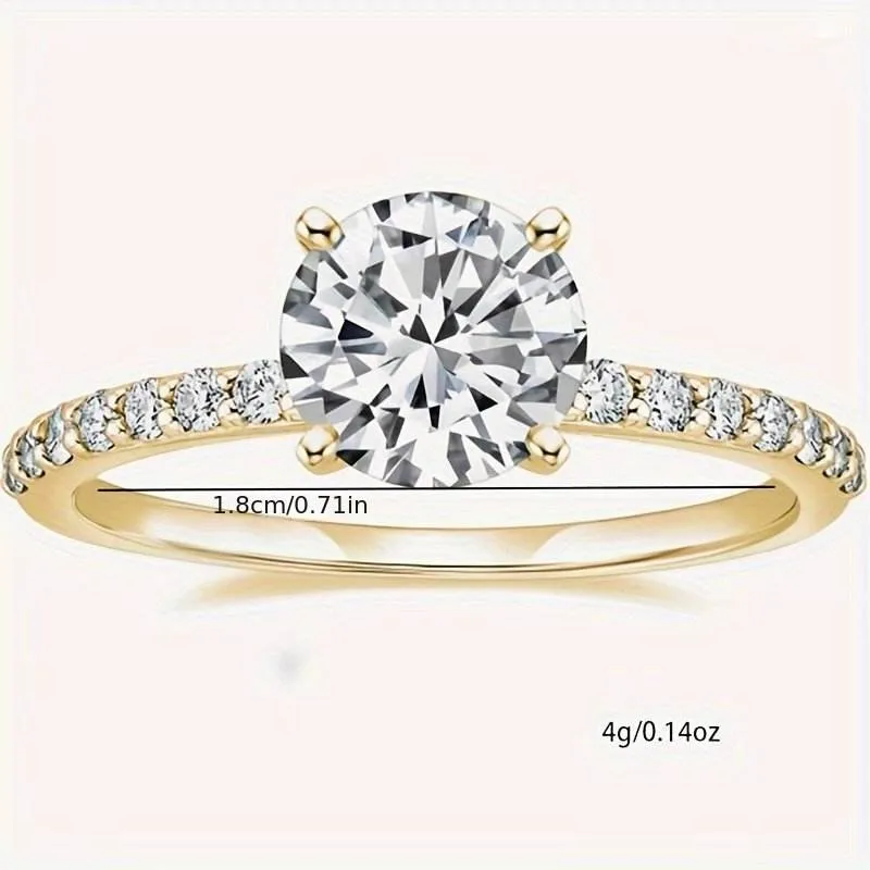 1.25 Carat Round Solitaire Halo Ring