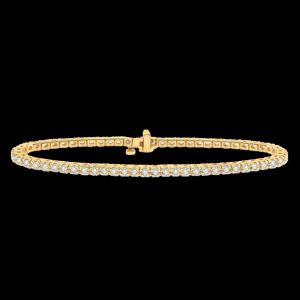 14K 1.03ct Diamond Tennis Bracelet