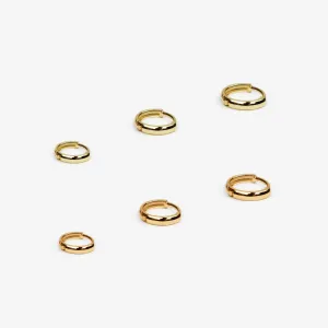 14k Solid Gold Hoop Earring