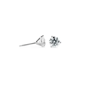 14K White Gold .30ct Diamond Stud Earrings