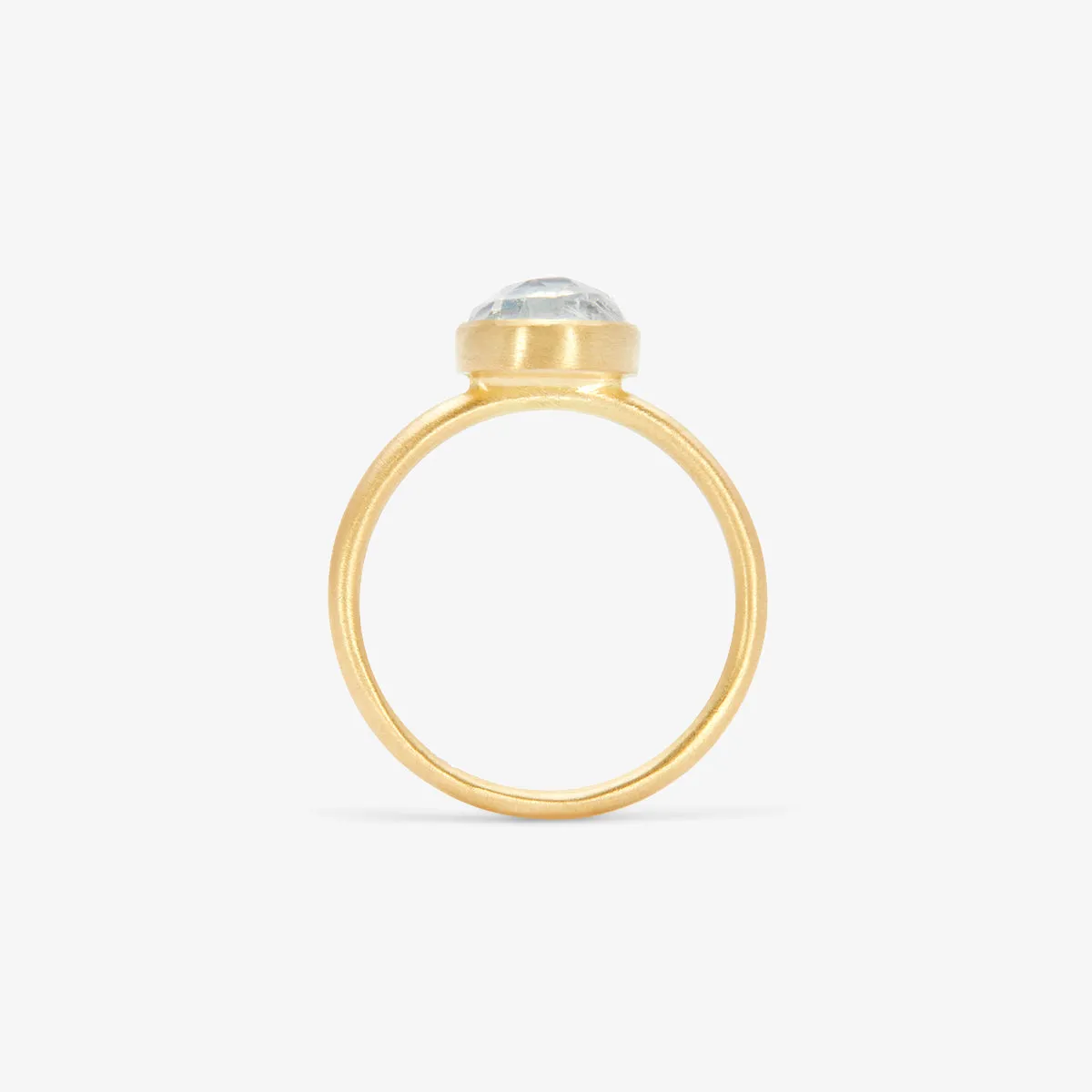 1.68 Carat One-of-a-Kind Rainbow Moonstone Ring | RMR15-OOAK