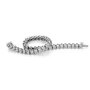 2-1/3 CTW Natural Diamond 8-inch Tennis Bracelet in 10KT White Gold