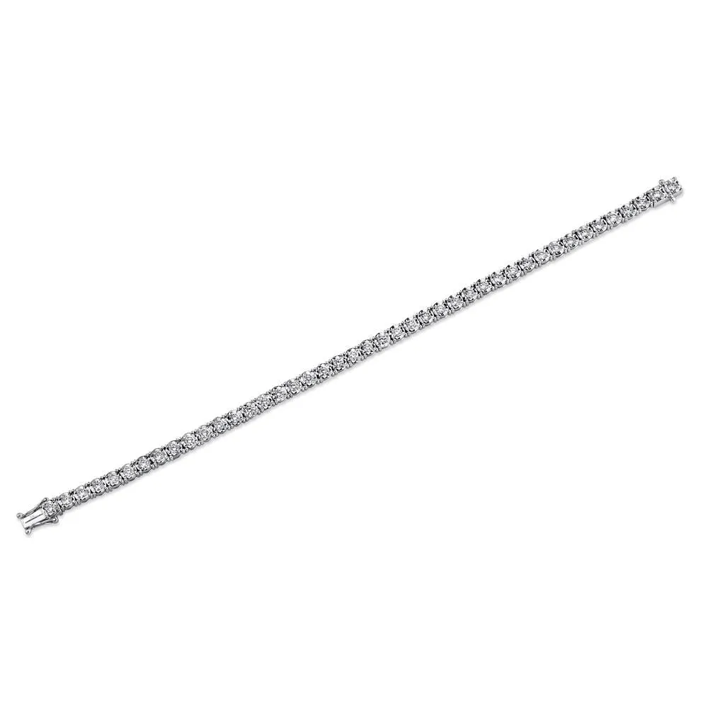 3.00CT DIAMOND TENNIS BRACELET SC55002952
