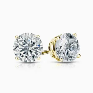 3/4ctw Lab Grown Diamond Stud Earrings