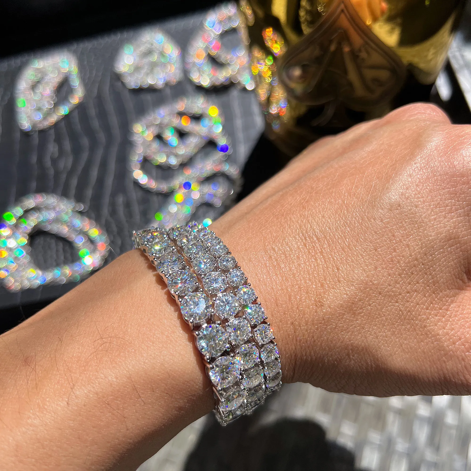 5MM Premium VVS Moissanite Tennis Bracelet