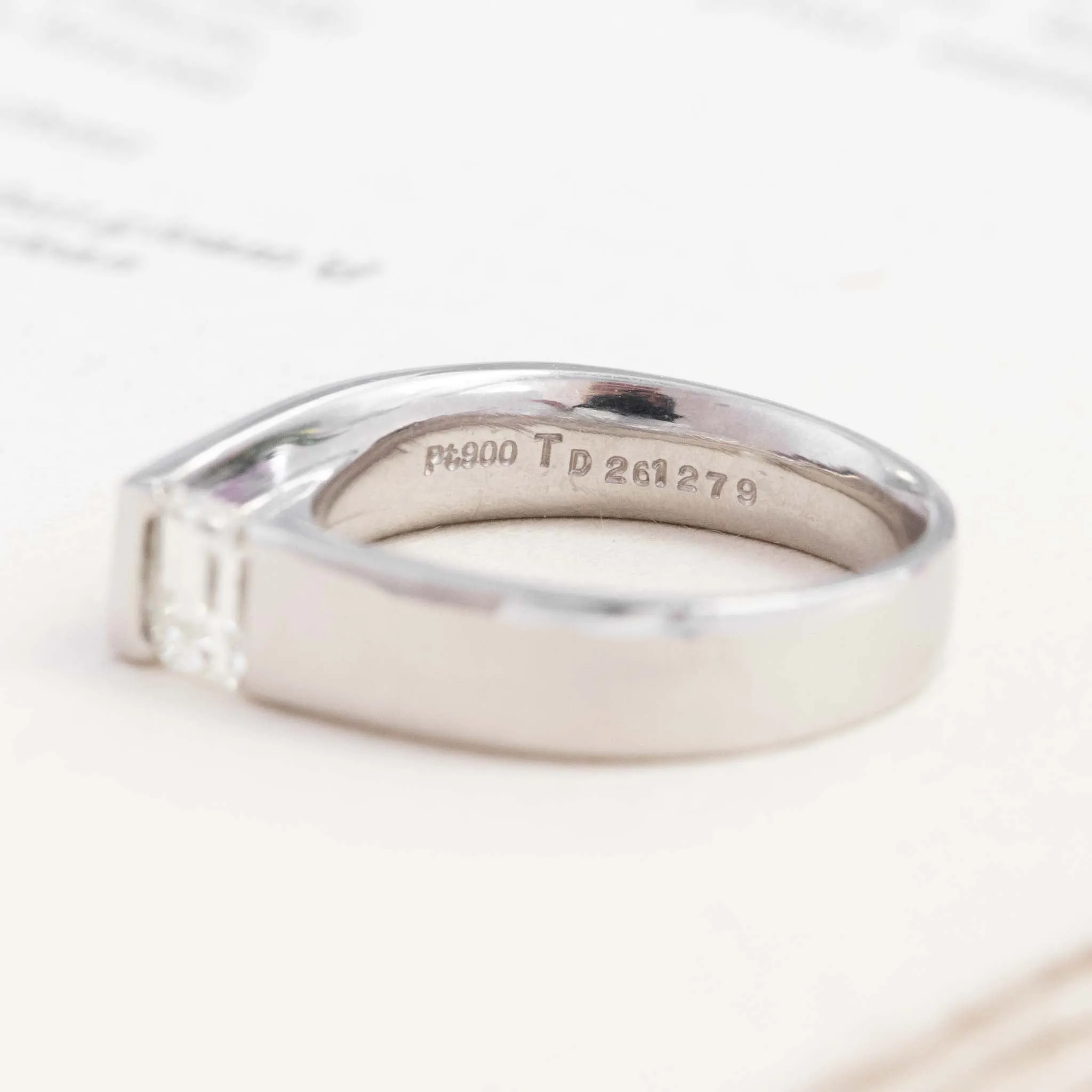 .75ctw Vintage Emerald Cut & Diamond Abstract Ring