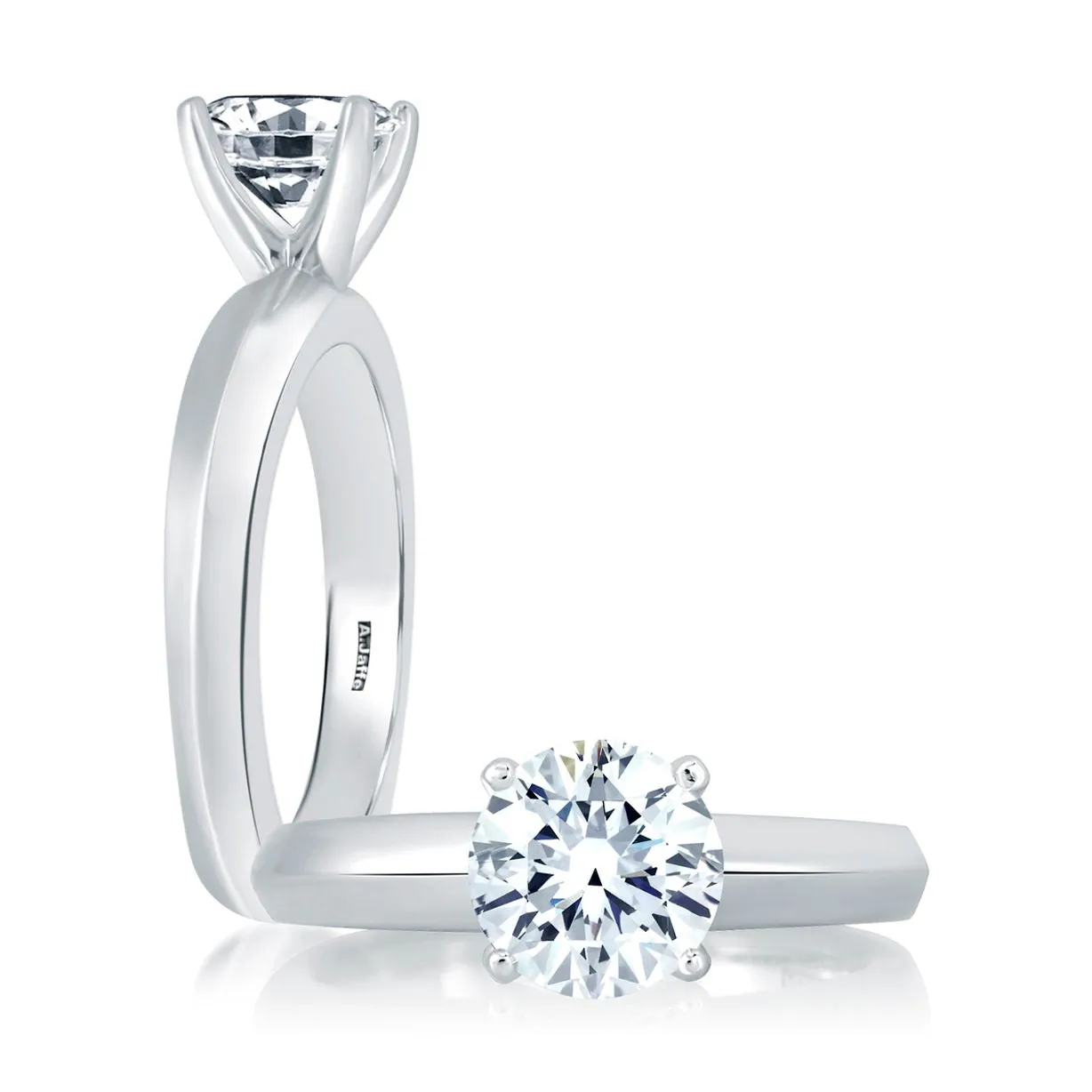 A.Jaffe Engagement Rings The Six Prong Solitaire Engagement Ring MES391/150