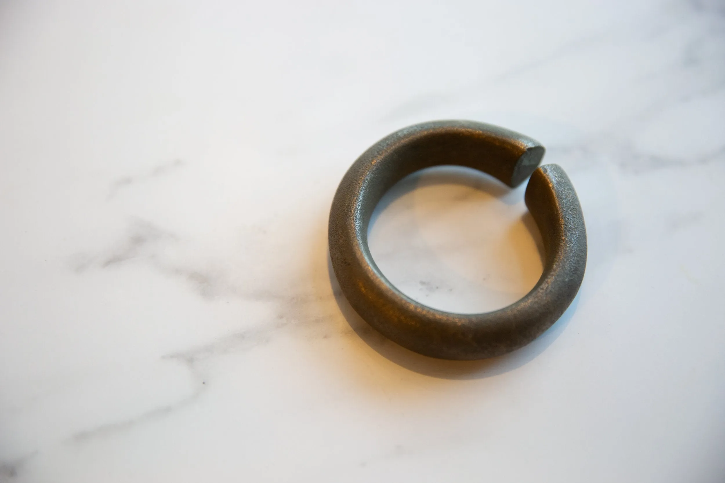 Antique African Bronze Cuff Bracelet