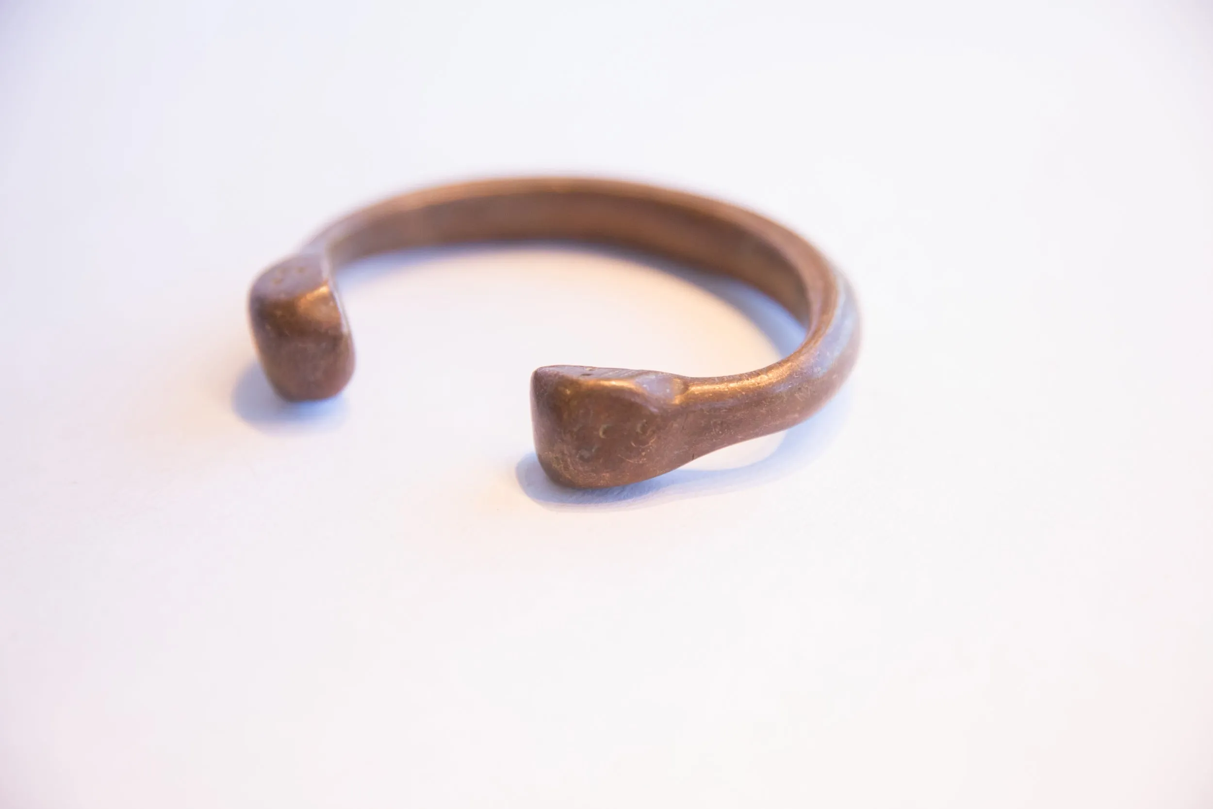 Antique African Snake Cuff Bracelet