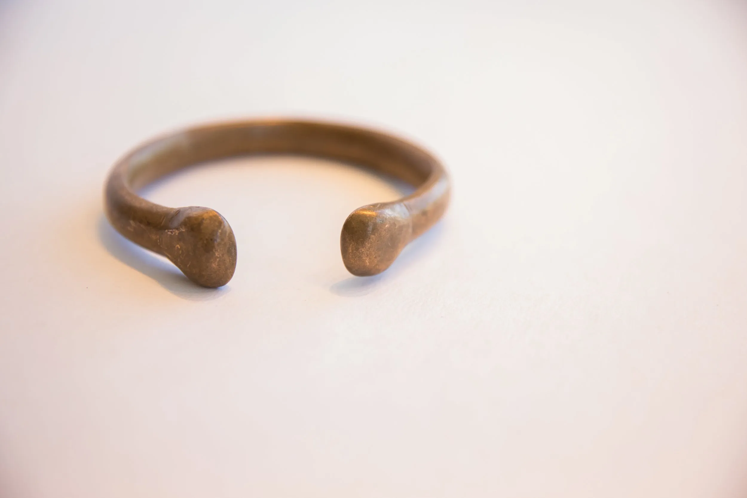 Antique African Snake Cuff Bracelet