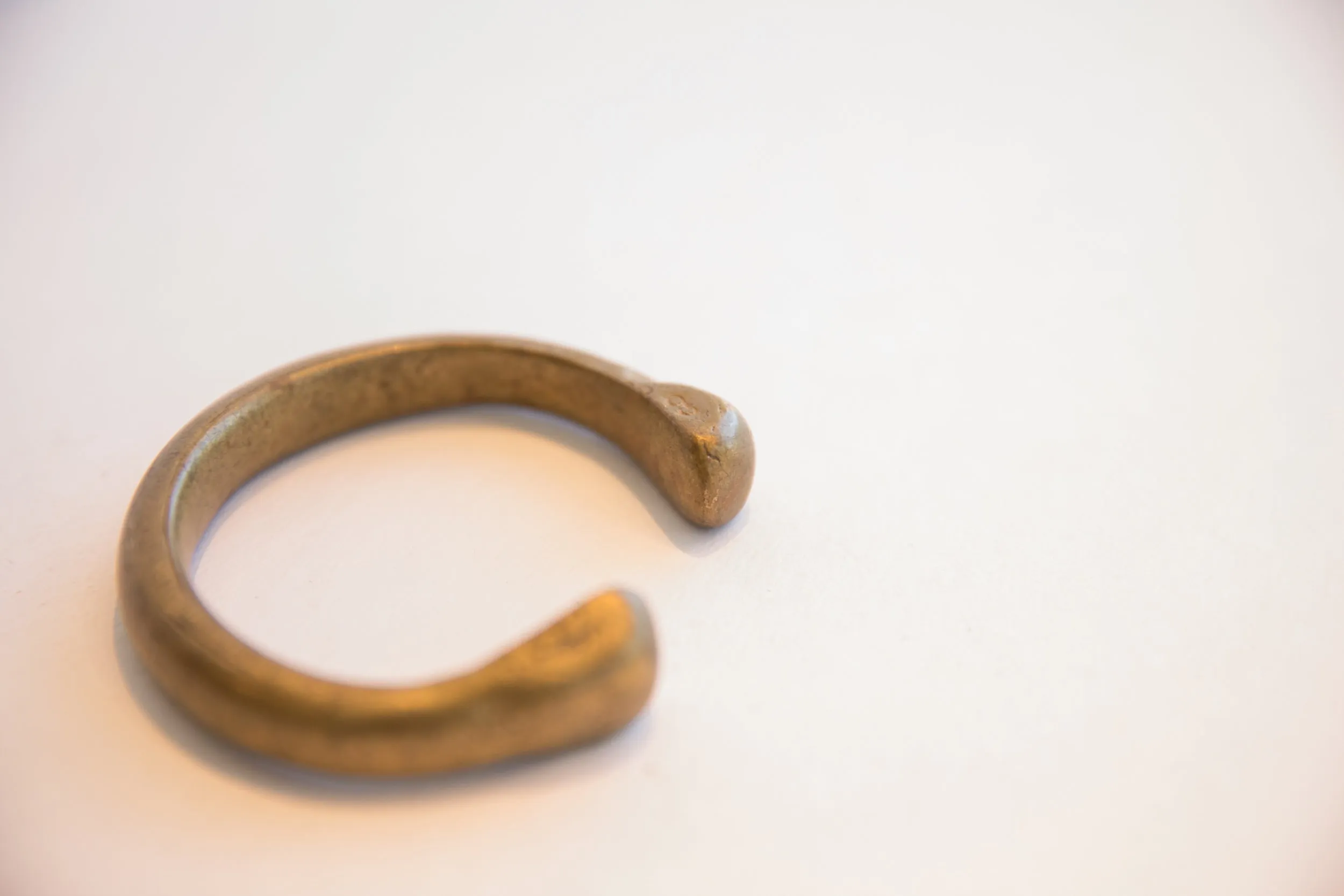 Antique African Snake Cuff Bracelet