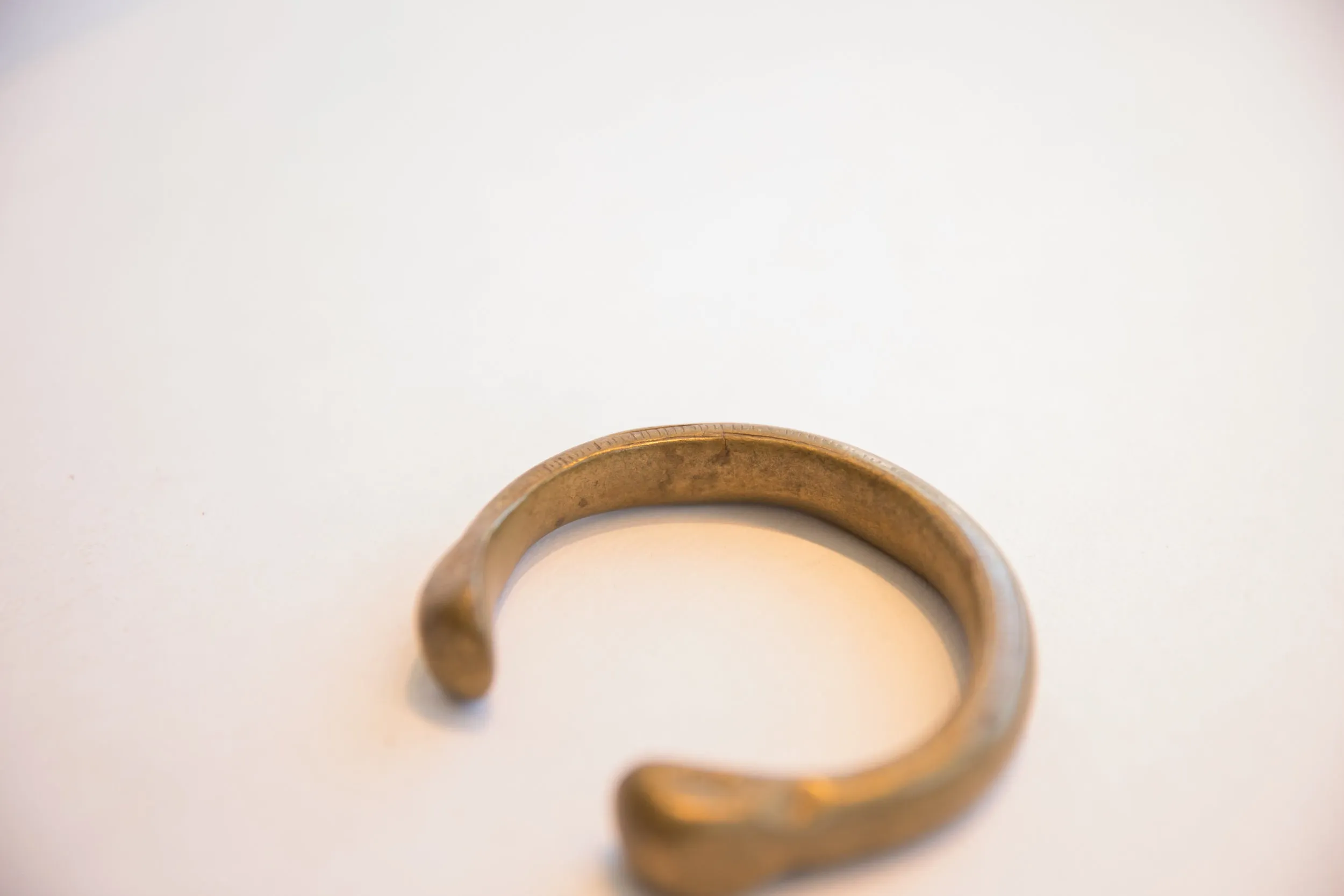 Antique African Snake Cuff Bracelet