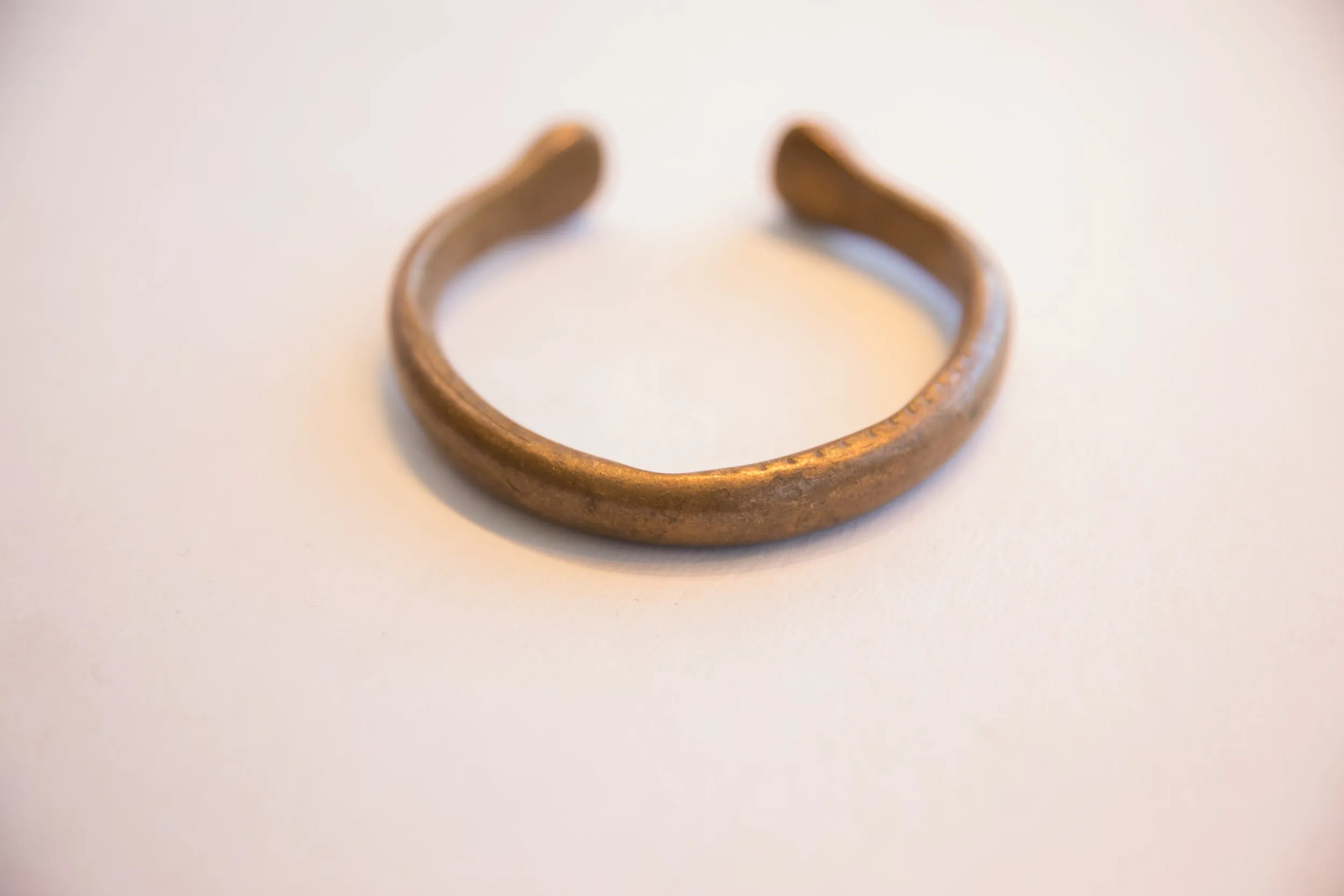 Antique African Snake Cuff Bracelet