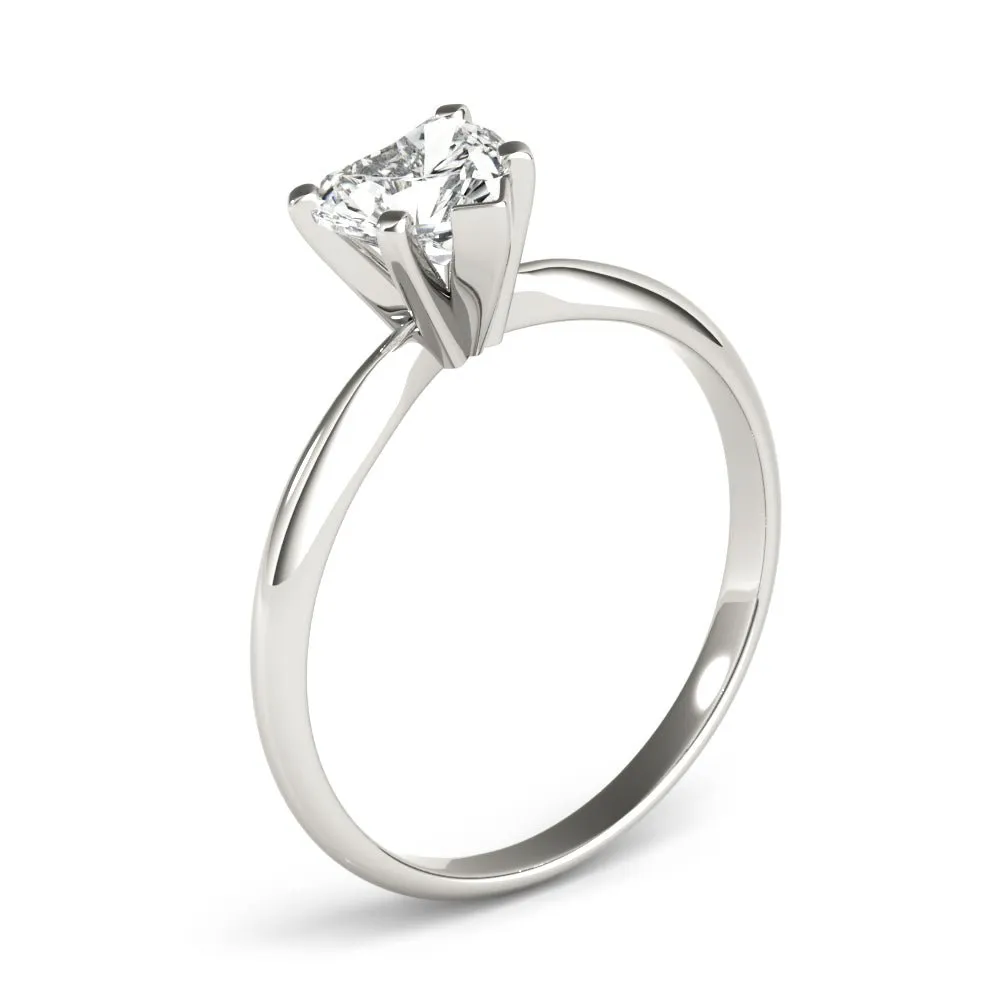 Atlantic City Heart Solitaire Engagement Ring