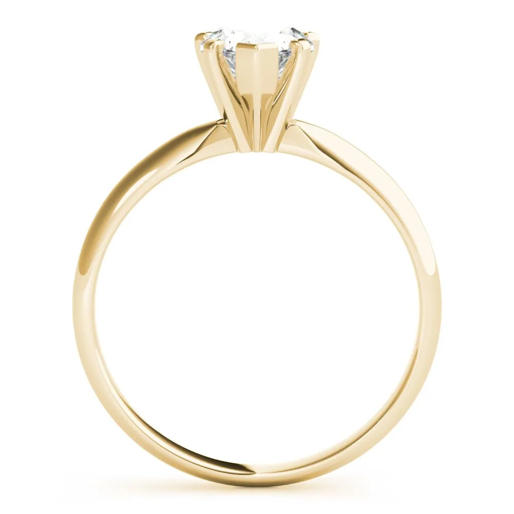 Atlantic City Heart Solitaire Engagement Ring