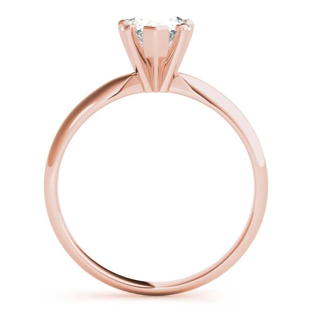 Atlantic City Heart Solitaire Engagement Ring