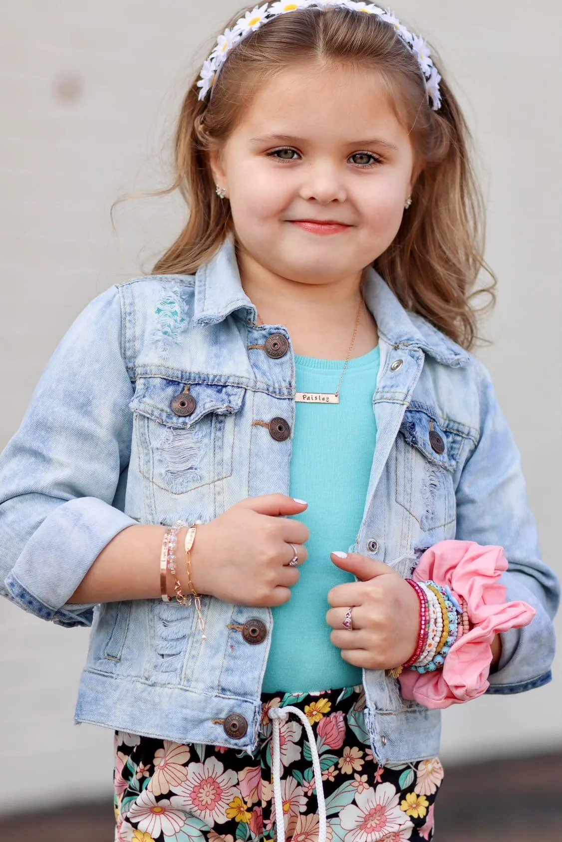 Babies Custom Cuff Bracelet - Sterling, Gold, or Rose Gold