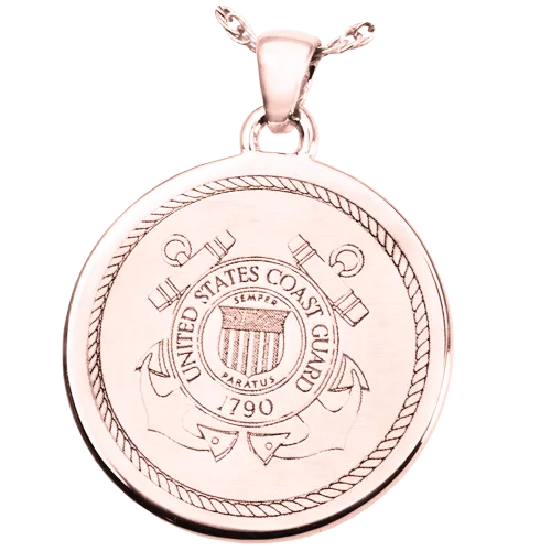 B&B Round Military Pendant