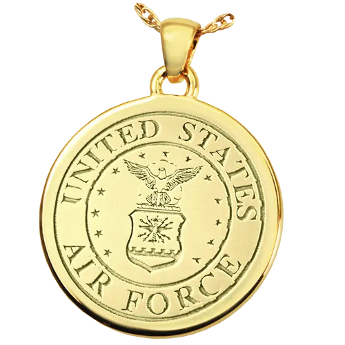 B&B Round Military Pendant