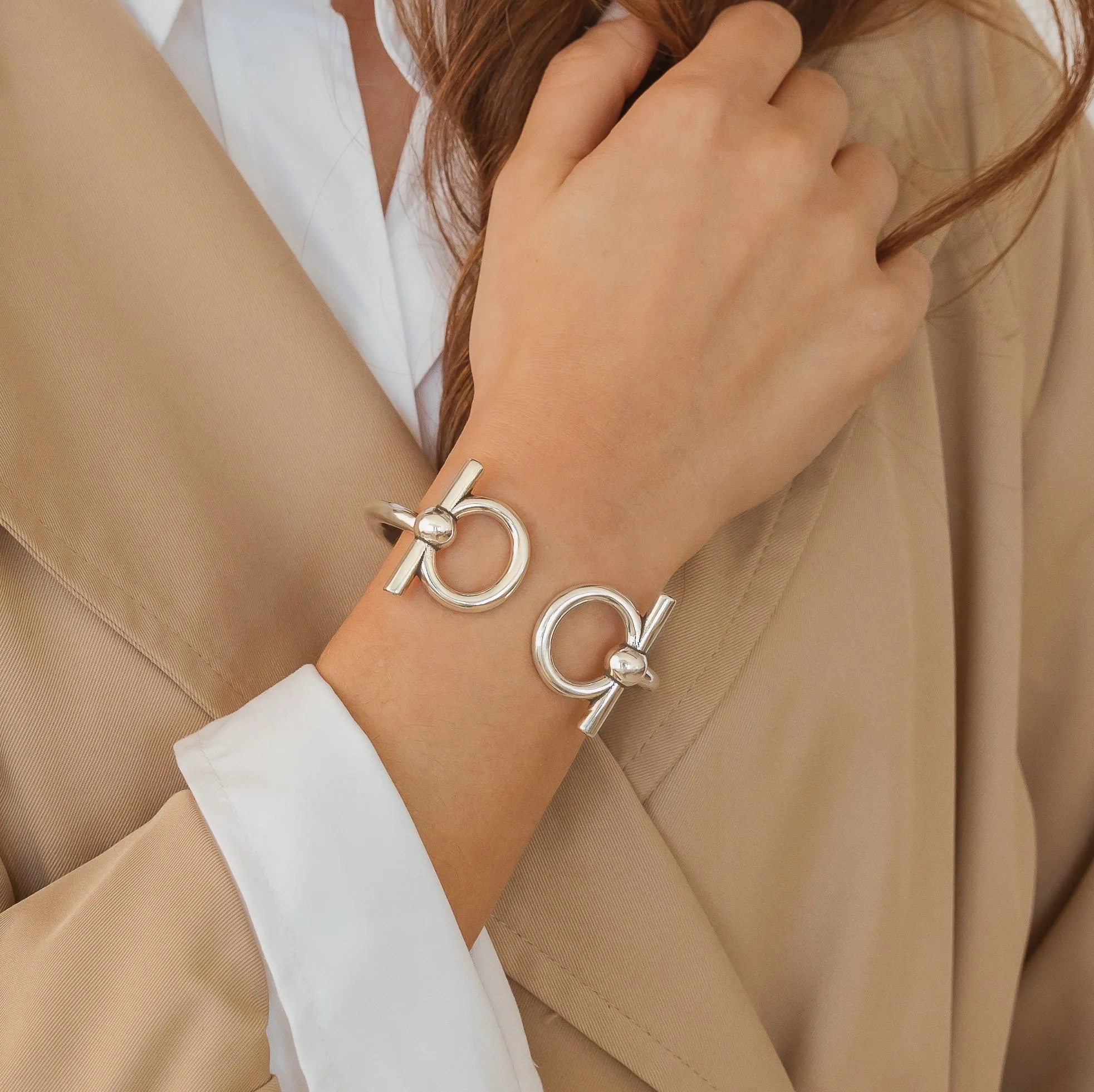 Bit Bracelet, Double Bit Cuff