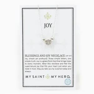 Blessings and Joy Necklace (NK00049-S-LG)