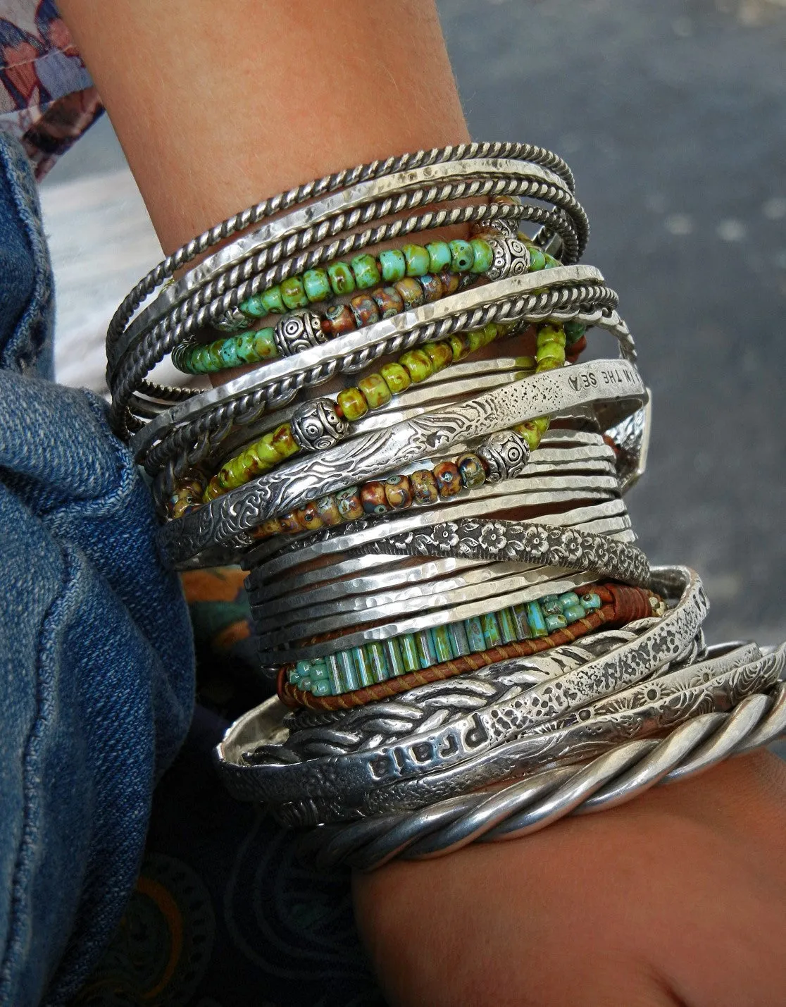 Boho Stacking Cuff Bracelets