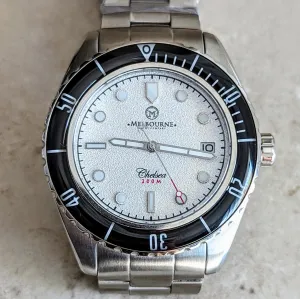 Brand-New! MELBOURNE Chelsea Automatic Watch 200M Dive Wristwatch - Display Back