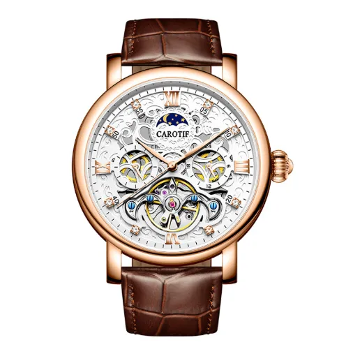 BUSINESS LEATHER BRACELET | Elegant Time Measurement