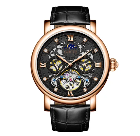 BUSINESS LEATHER BRACELET | Elegant Time Measurement