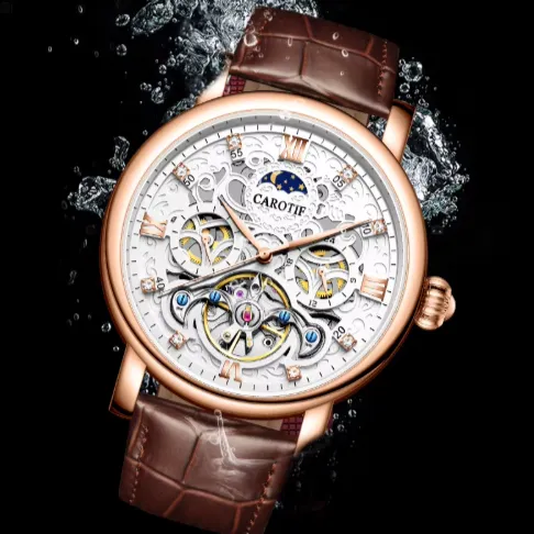 BUSINESS LEATHER BRACELET | Elegant Time Measurement