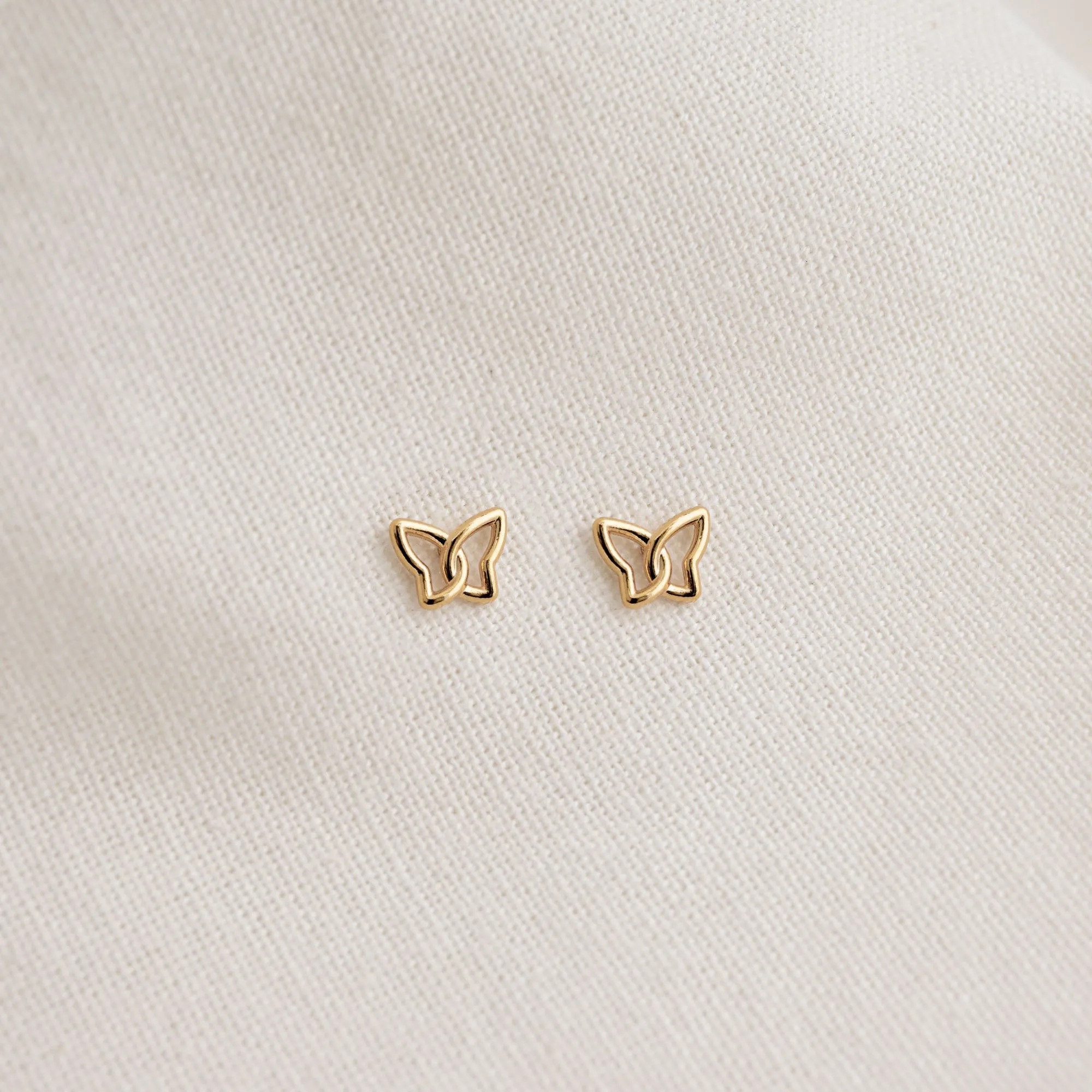 Butterfly Stud Earrings
