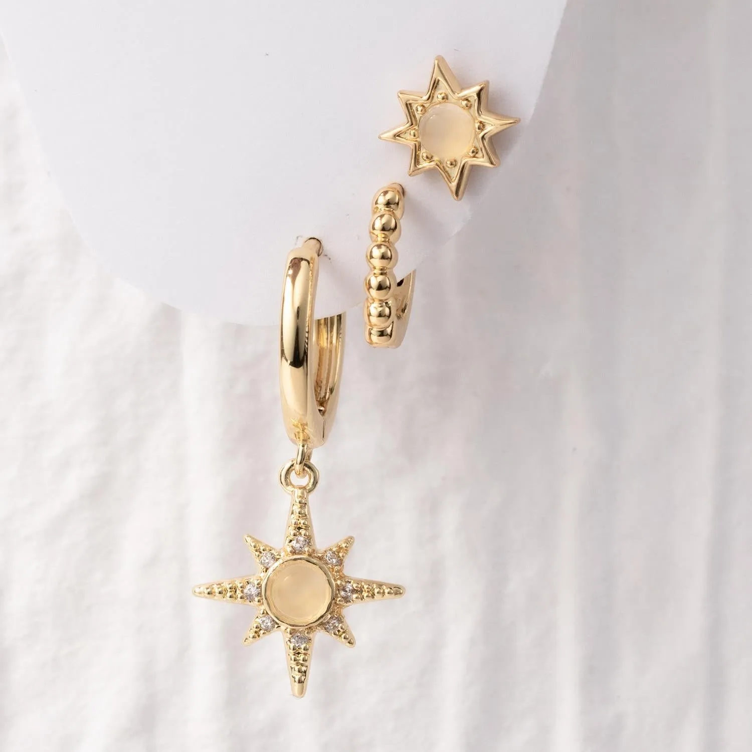 Camila Trio Earrings Set