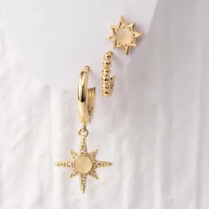 Camila Trio Earrings Set