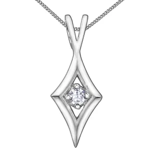 Canadian Diamond Solitaire Pendant
