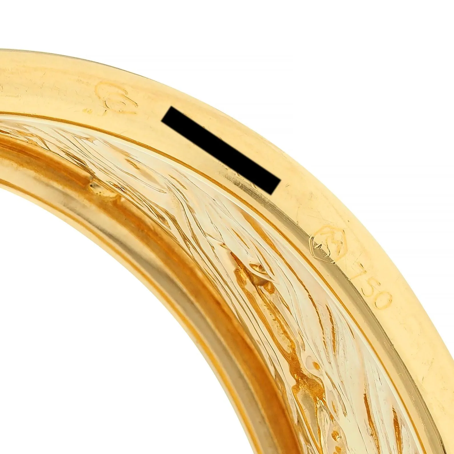 Carrera Y Carrera 1980's 18 Karat Yellow Gold Ecuestre Horse Vintage Cuff Bracelet