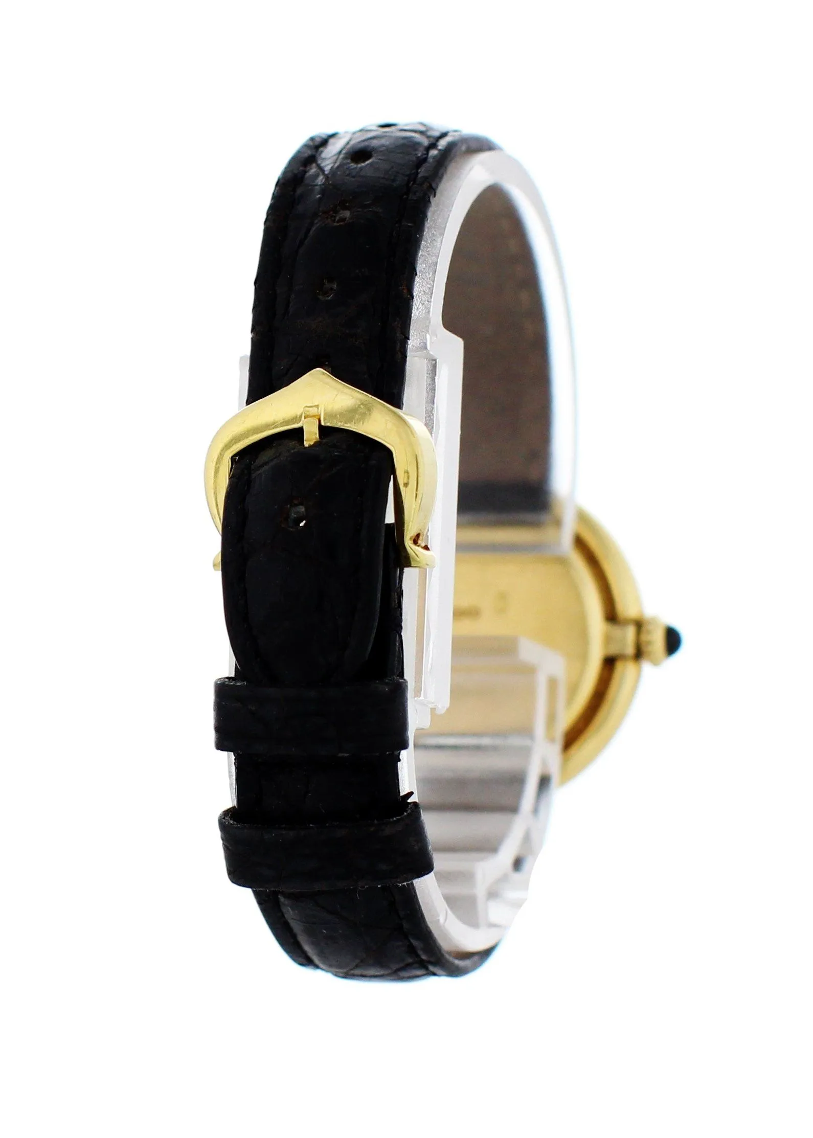 Cartier Paris Ellipse Gondole 18k Yellow Gold Ladies Watch