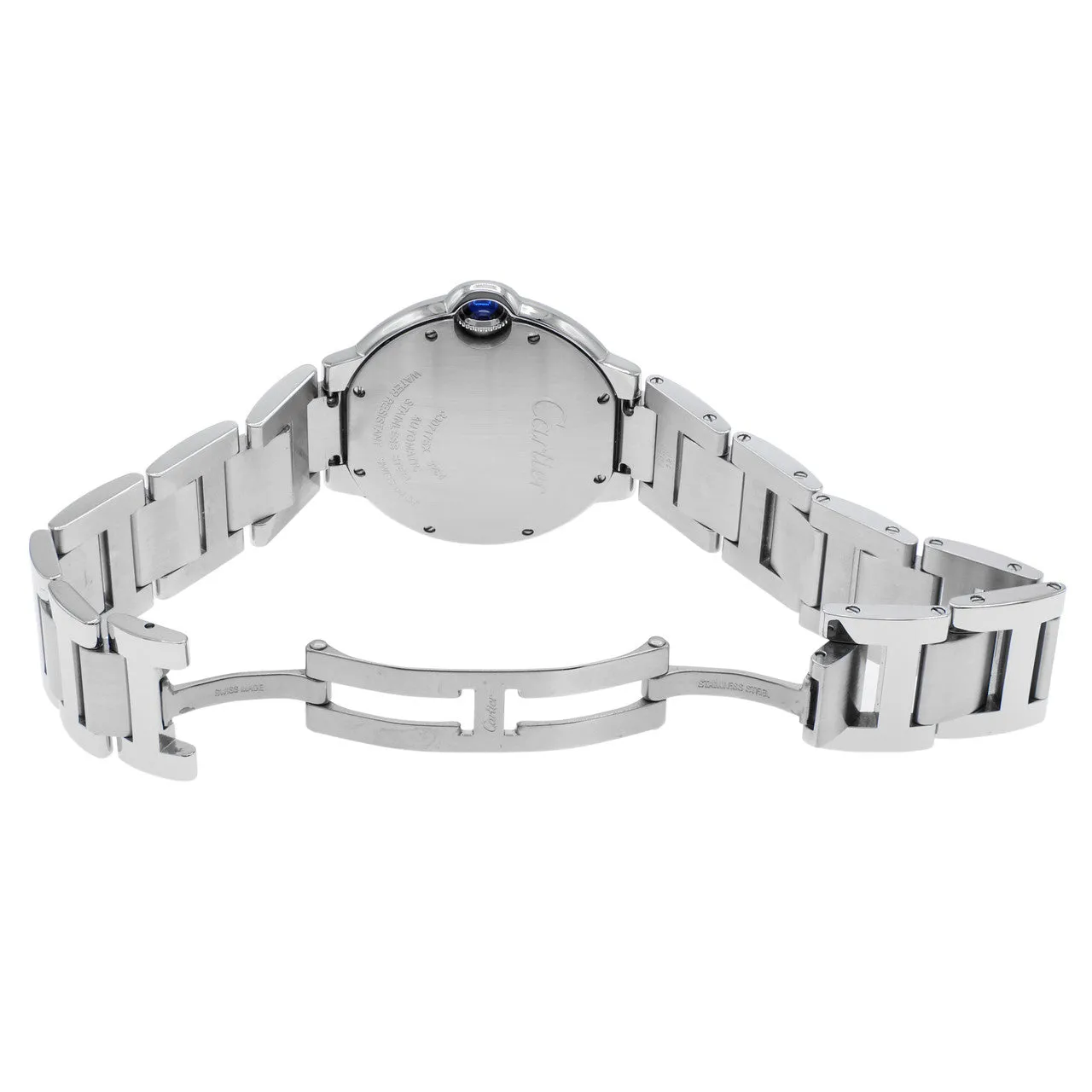 Cartier Stainless Steel Ballon Bleu 36mm Automatic W6920046