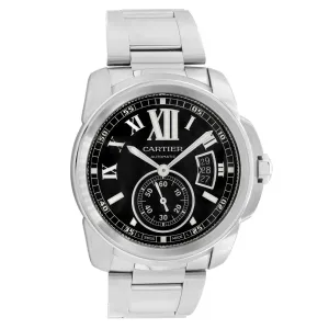 Cartier Stainless Steel Calibre de Cartier W7100016