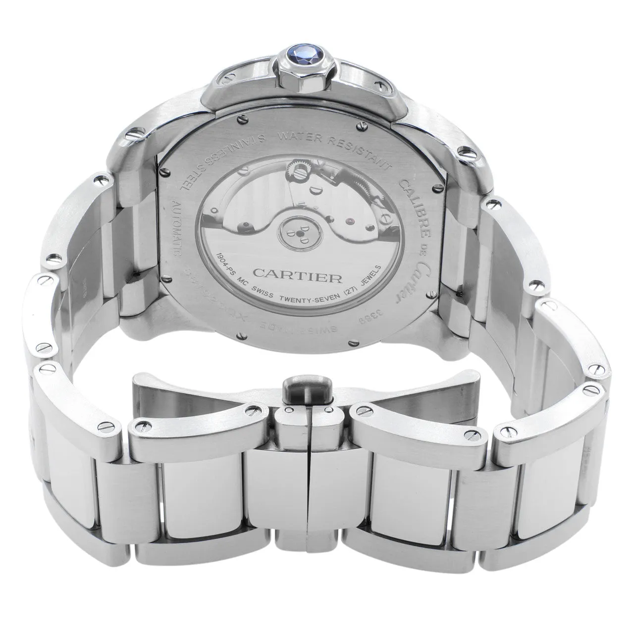 Cartier Stainless Steel Calibre de Cartier W7100016