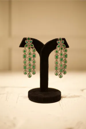 Cascade Diamond Cocktail Earrings