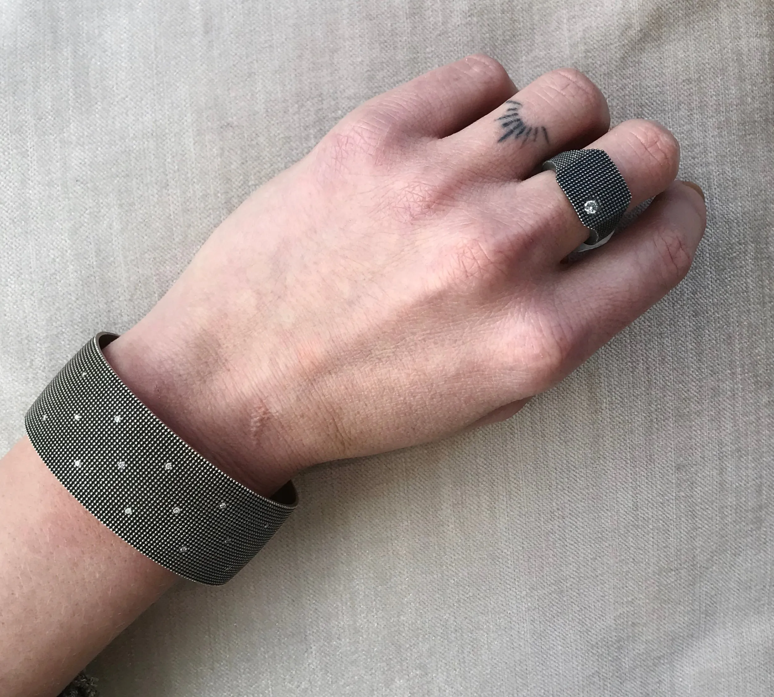 Casper Diamond Cuff