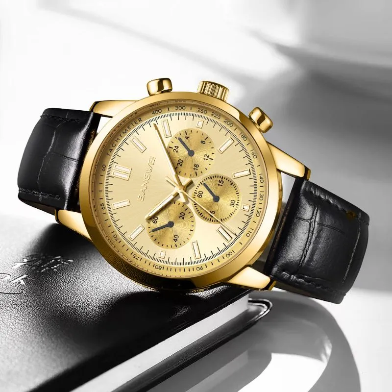 CASUAL SPORT MILITARY BUSINESS WATCH | Robust elegance guaranteed