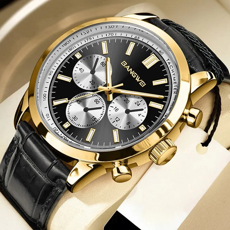 CASUAL SPORT MILITARY BUSINESS WATCH | Robust elegance guaranteed