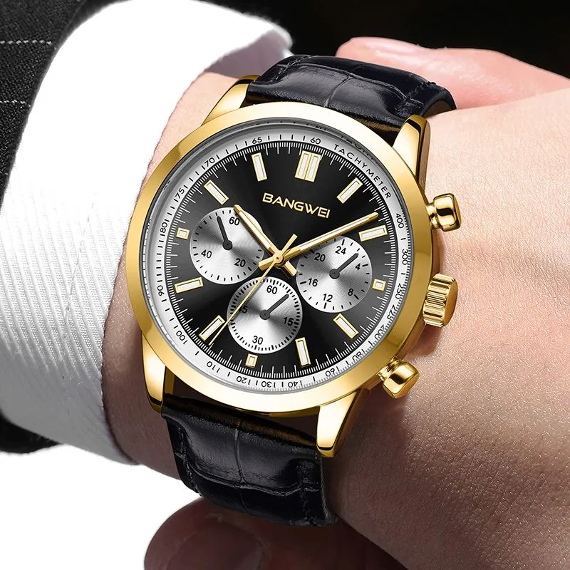 CASUAL SPORT MILITARY BUSINESS WATCH | Robust elegance guaranteed